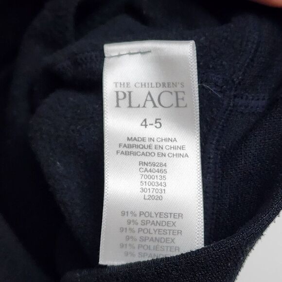 Girls Black Thick Tights Size 4-5 FREE with Bundle Purchase - Picture 4 of 4